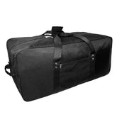 Telosports Extra Large Duffel Bag Lightweight Water Resistant Heavy Duty Duffle Bag Foldable Travel Duffle Bag (32"x14"x14" Black)