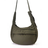 Crescent Crossbody Bag for Women Men Fanny Pack Crossbody Bag Dumpling Lightweight Travel Sling Bag