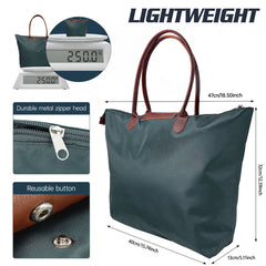 Telosports Lightweight Foldable Tote Handle Bag