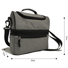Multi-Functional Insulated Lunch Bag, Waterproof and Insulated Pocket, Large Capacity,