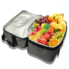 Multi-Functional Insulated Lunch Bag, Waterproof and Insulated Pocket, Large Capacity,