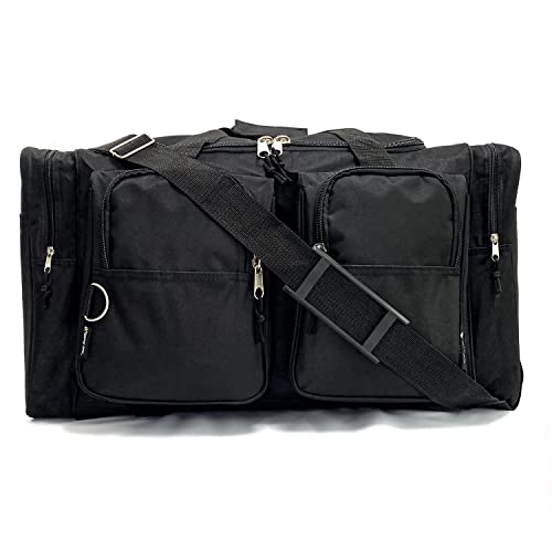 Black Large Travel Duffel Bag