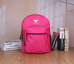Telosports School Backpacks School Bag (Pink)