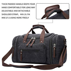 TELOSPORTS Extendable Travel Canvas Duffel