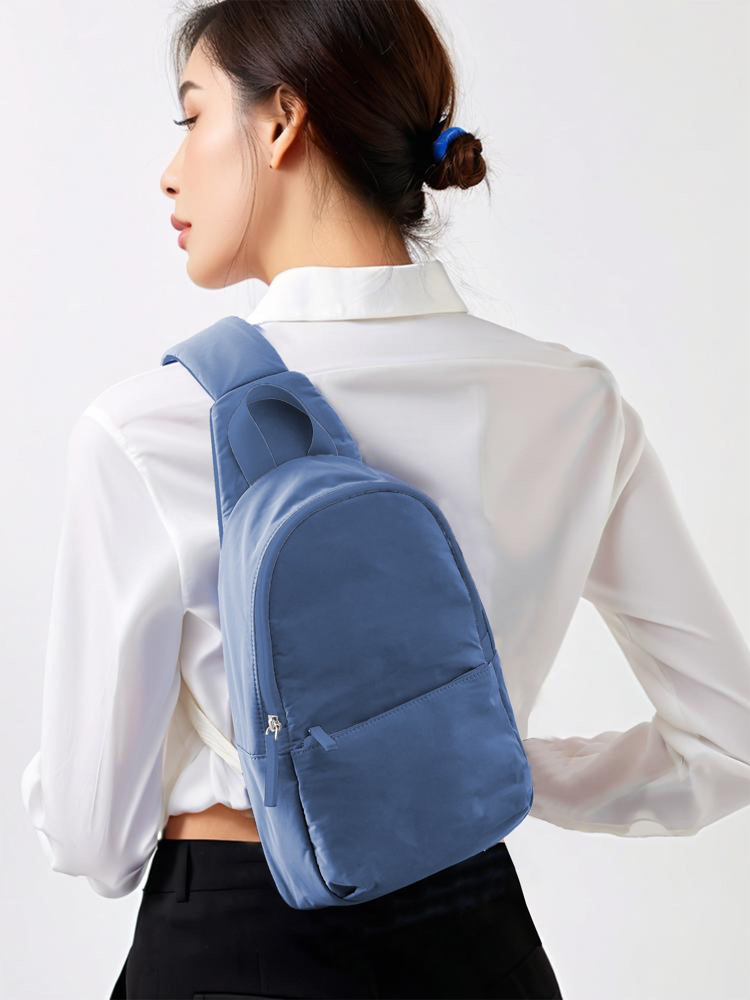 Sling Bag for Women men Crossbody Sling Backpck Lightweight Puffy for Travel Casual Daily