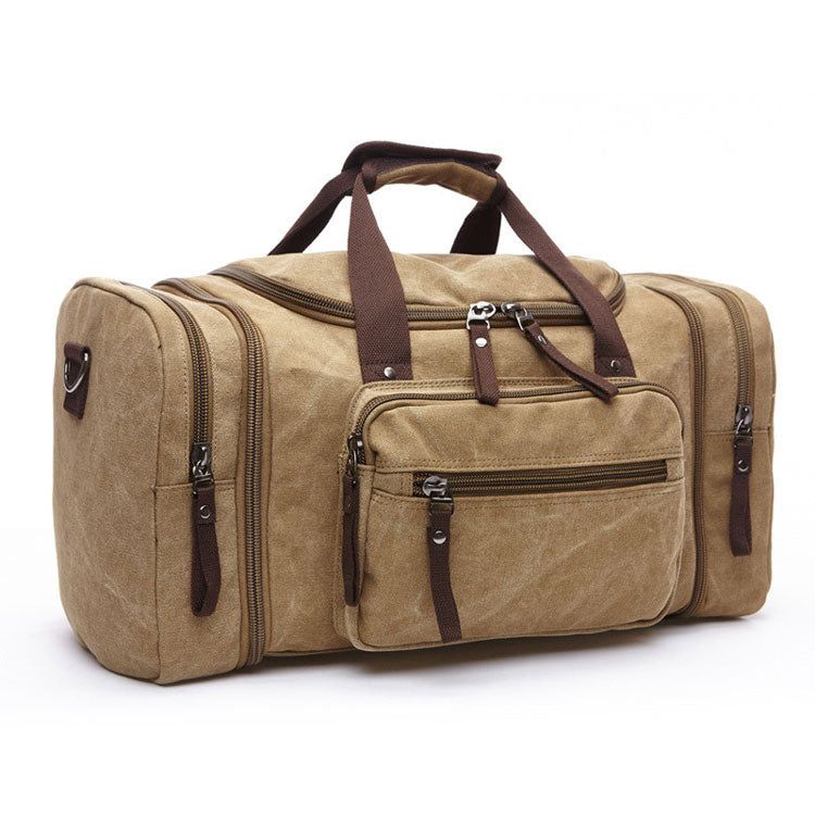 TELOSPORTS Extendable Travel Canvas Duffel