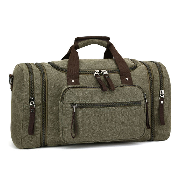 TELOSPORTS Extendable Travel Canvas Duffel