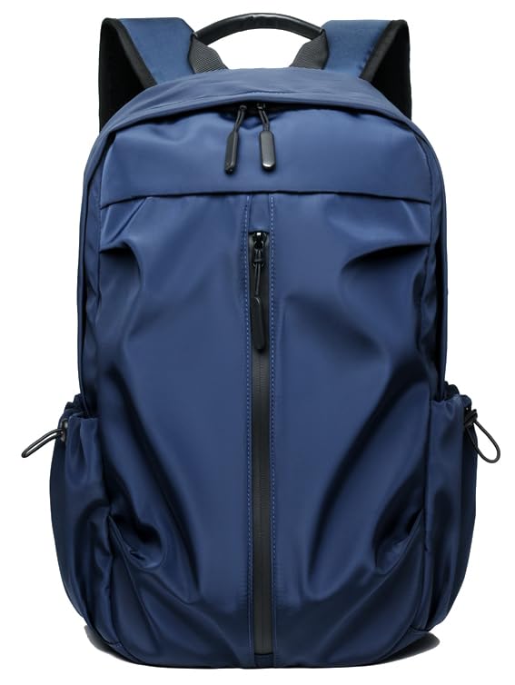 TELOSPORTS Casual Men's Travel Backpack - Suitable for Daily Business, Fits 14-inch Laptop (blue)