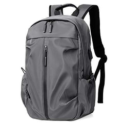 TELOSPORTS Casual Men's Travel Backpack - Suitable for Daily Business, Fits 14-inch Laptop (grey)