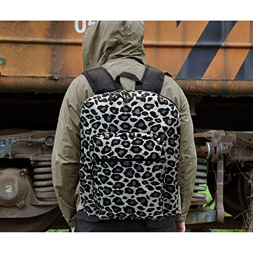 Telosports graffiti series fashion lightweight Casual Shool Backpack Outdoor Travel Daypack (Leopard)